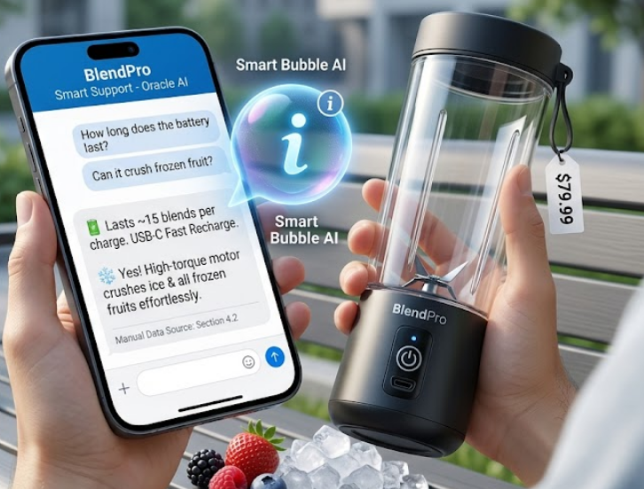 BlendPro - Portable Smart Blender